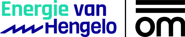Logo Energie van Hengelo en OM Energie